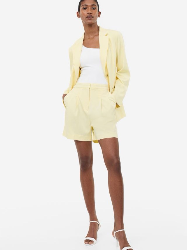 Butter Yellow Blazer Jacket